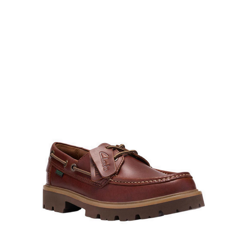 Mens Cleyhill Boat - Brown