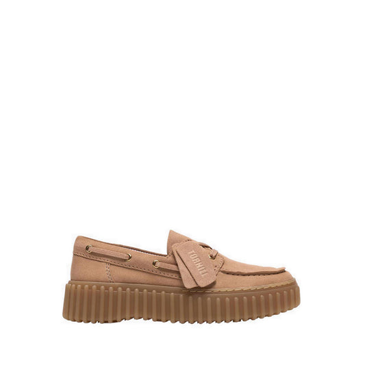 Clarks Women's Torhill Boat - Beige Suede