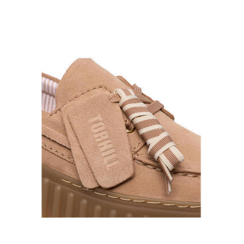 Clarks Women's Torhill Boat - Beige Suede