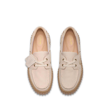 Clarks Women's Torhill Boat - Cream Nubuck