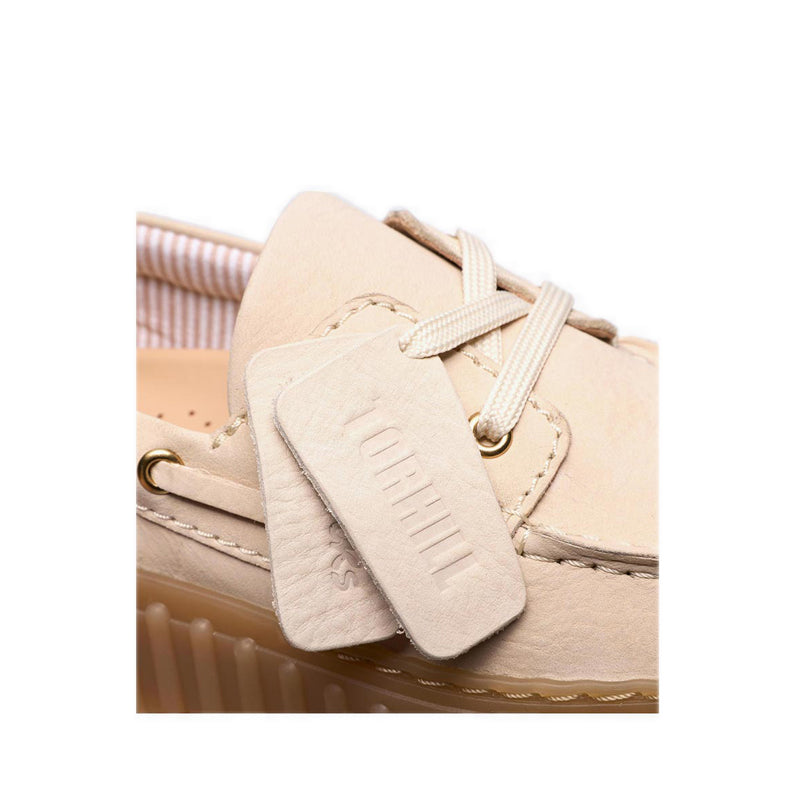 Clarks Women's Torhill Boat - Cream Nubuck