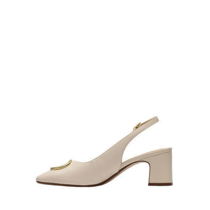 Women's Fernie Sling Leather - Cream