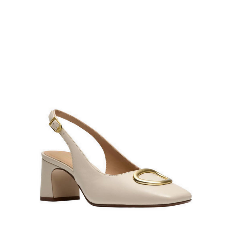 Women's Fernie Sling Leather - Cream