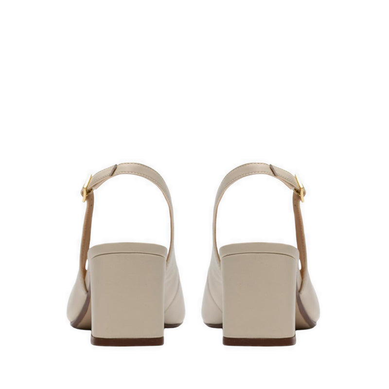 Women's Fernie Sling Leather - Cream