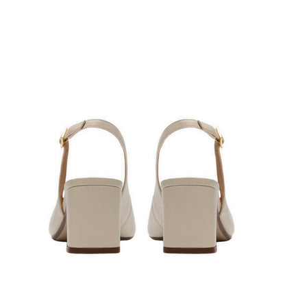 Women's Fernie Sling Leather - Cream