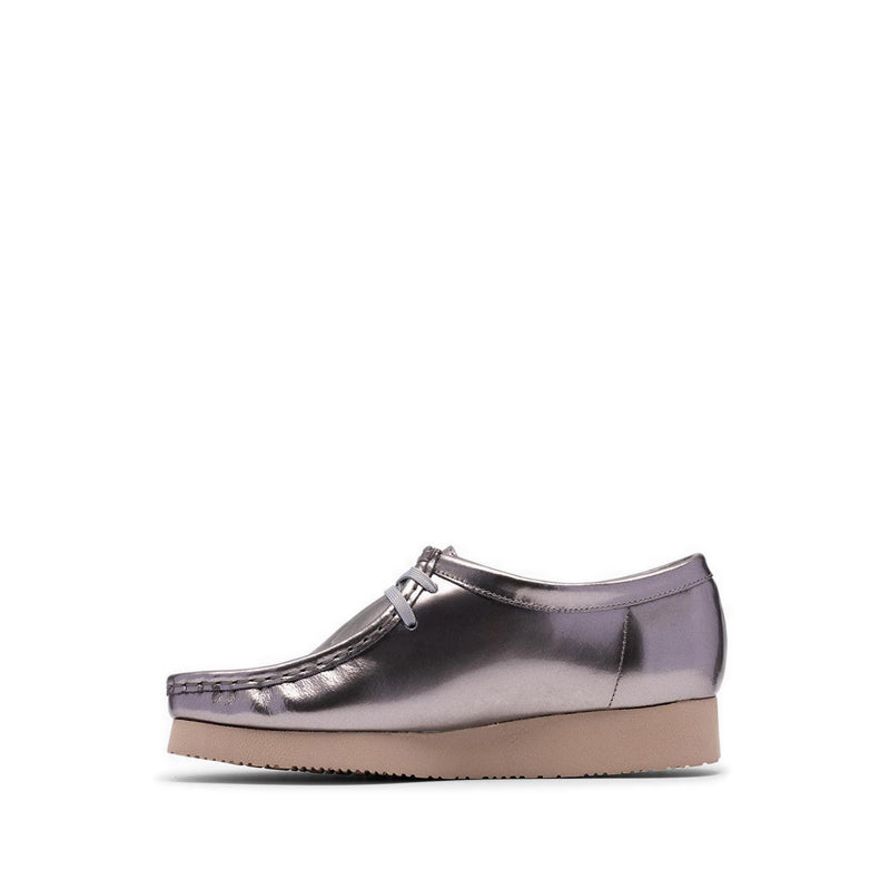 Womens Wallabee. 2604 - Silver Patent