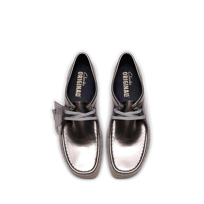 Womens Wallabee. 2604 - Silver Patent