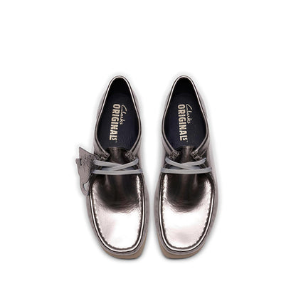 Womens Wallabee. 2604 - Silver Patent