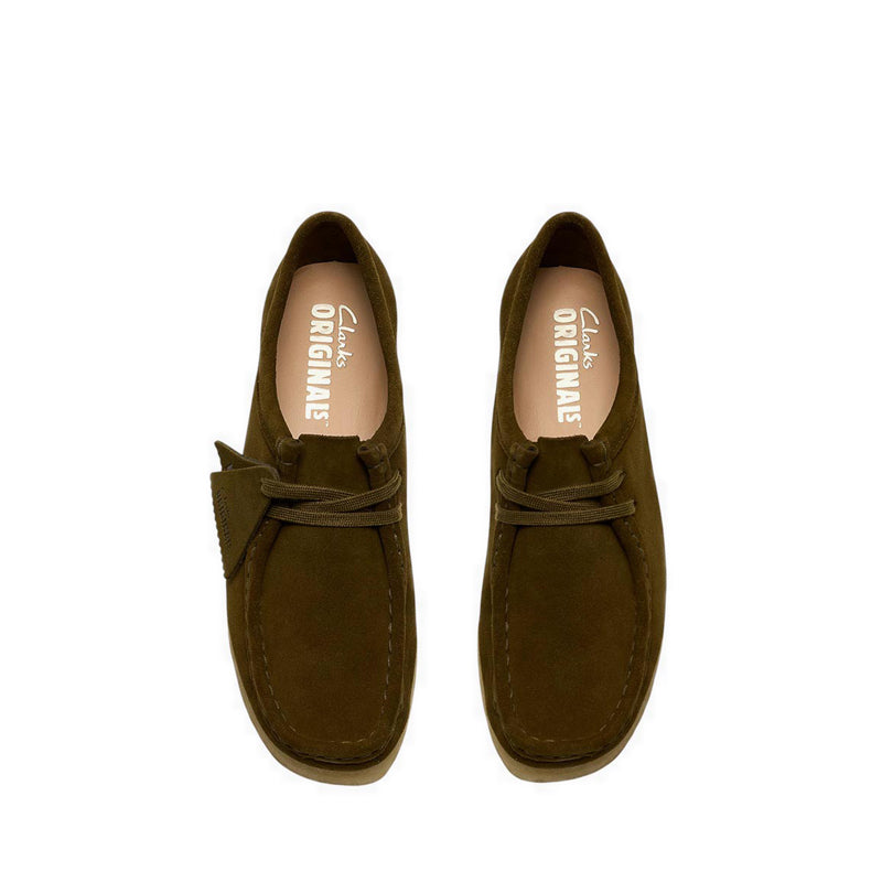 Womens Wallabee. - Olive
