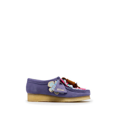 Womens Wallabee. - Purple Interest