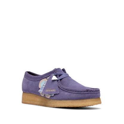 Womens Wallabee. - Purple Interest