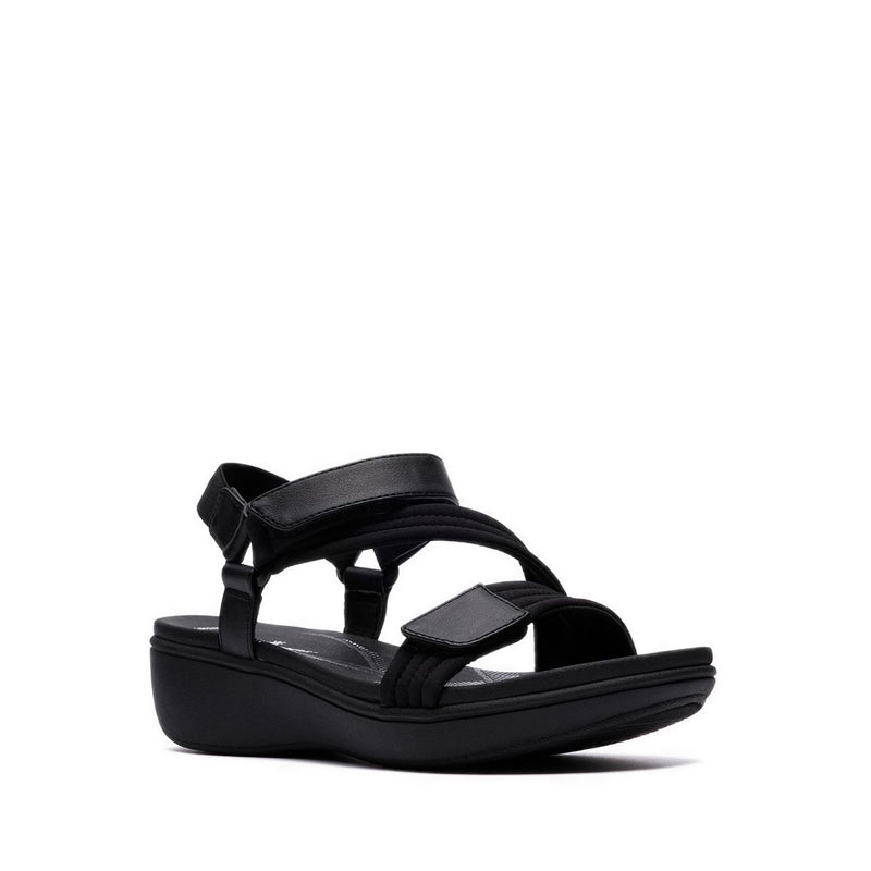 Clarks Womens BrinkleyRaeSun - Black