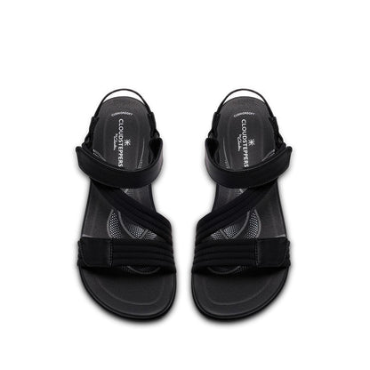 Clarks Womens BrinkleyRaeSun - Black