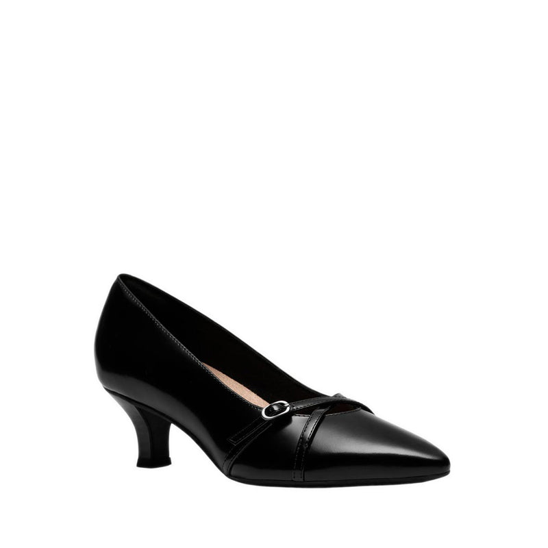 Clarks Womens Kepley Star - Black