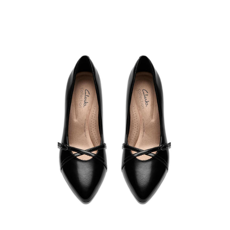 Clarks Womens Kepley Star - Black
