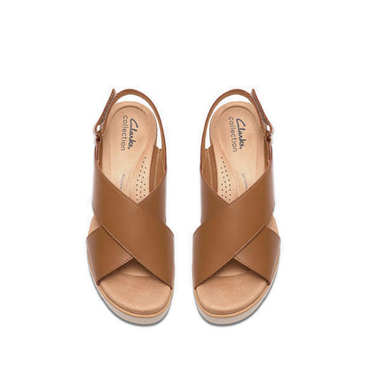 Womens Diaz Cross - Tan