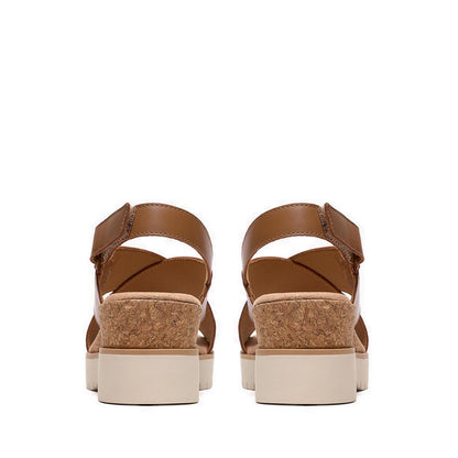 Womens Diaz Cross - Tan