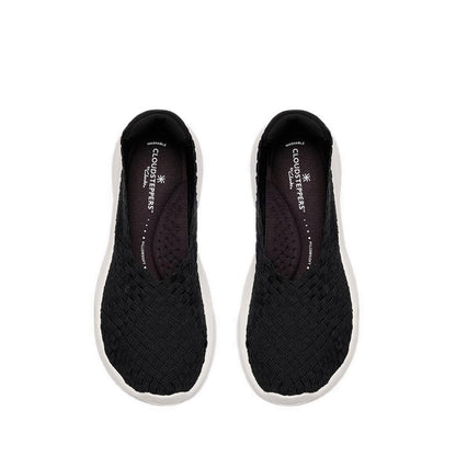 Clarks Womens Solevana Weave - Black