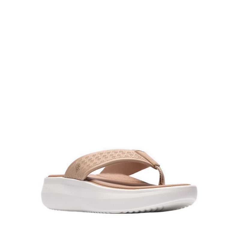 Clarks Womens Solevana Post2 - Sand