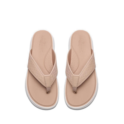 Clarks Womens Solevana Post2 - Sand