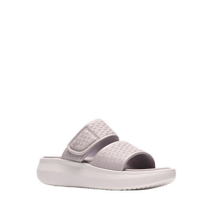 Clarks Womens Solevana Star2 - Pale Grey