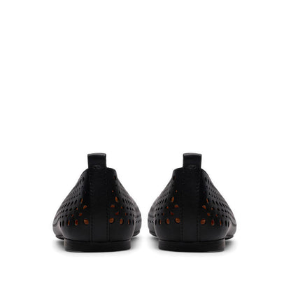 Clarks Womens Befana Perf - Black