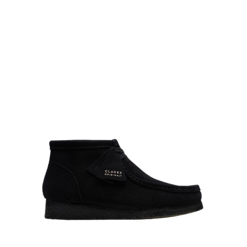 Clarks Mens Wallabee Boot - Black