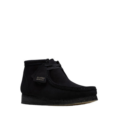 Clarks Mens Wallabee Boot - Black