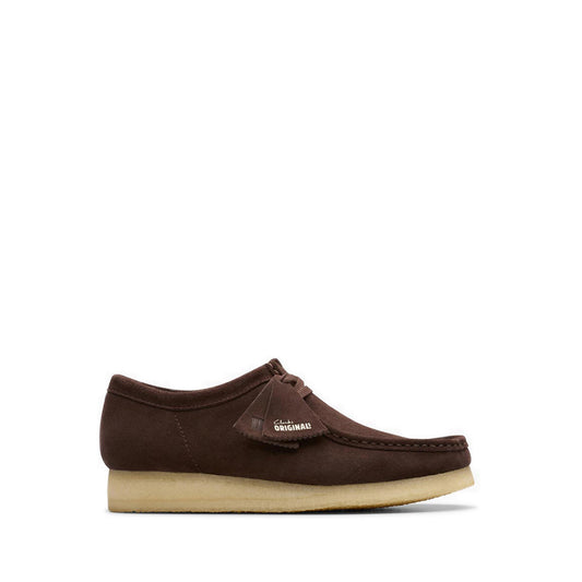 Clarks Mens Wallabee - Dark Brown