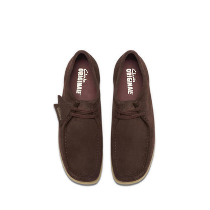 Clarks Mens Wallabee - Dark Brown