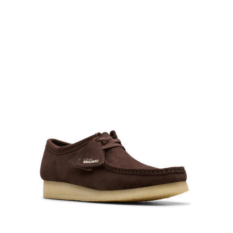 Clarks Mens Wallabee - Dark Brown