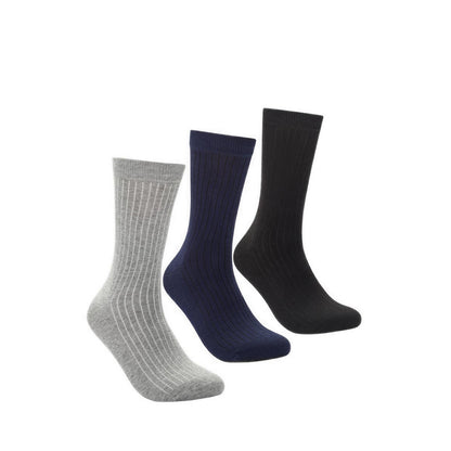 Clarks Socks & Shoecare 3pk Crew - Black