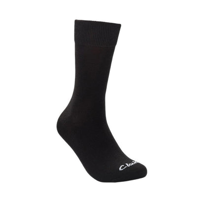 Clarks Socks & Shoecare 3pkCasual Crew - Black