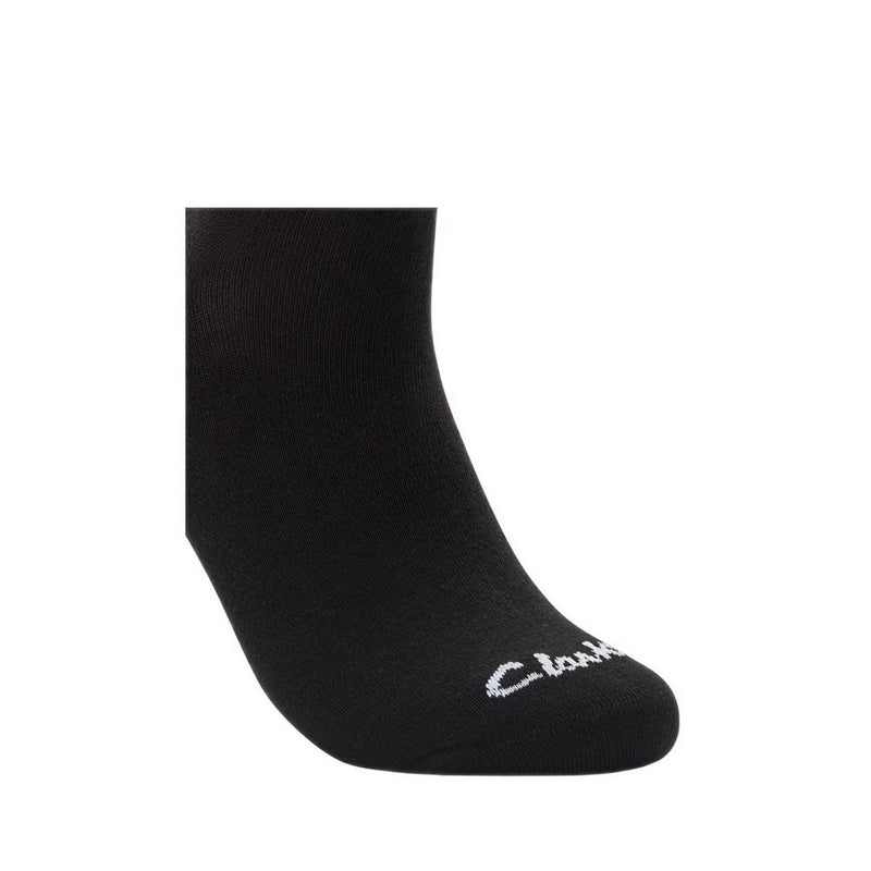Clarks Socks & Shoecare 3pkCasual Crew - Black