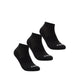 Clarks Socks & Shoecare 3pkSport Ankle - Black