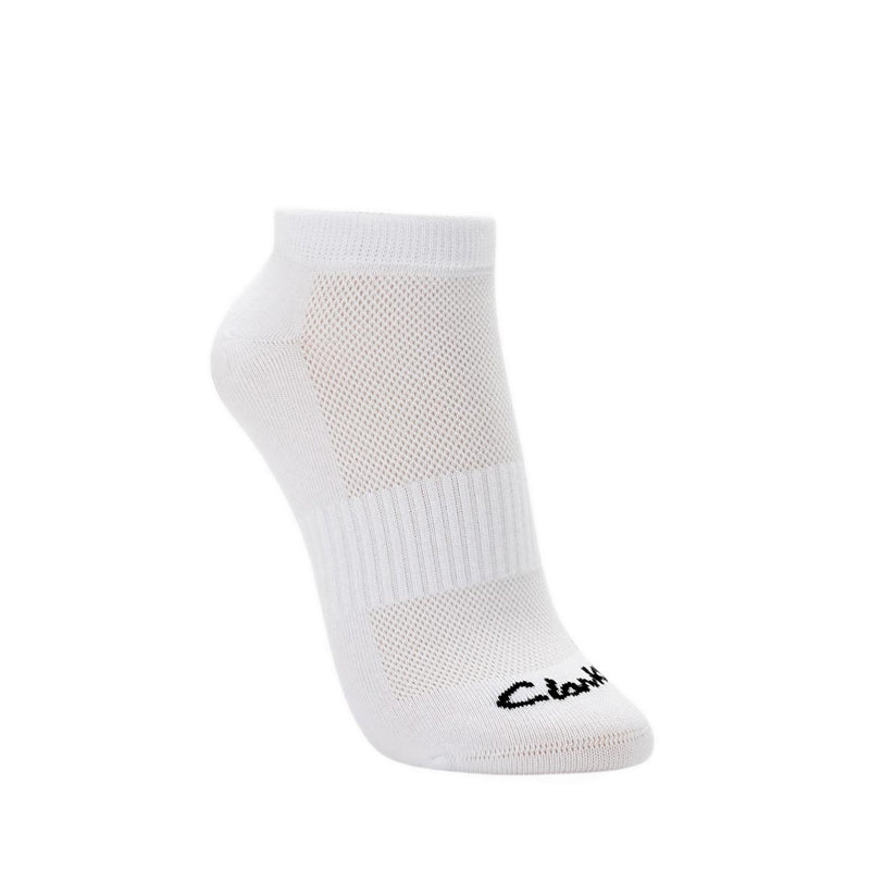 Clarks Socks & Shoecare 3pkSport Ankle - White