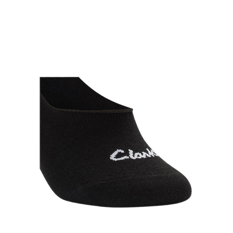 Clarks Socks & Shoecare 3pkSockLiner. - Black