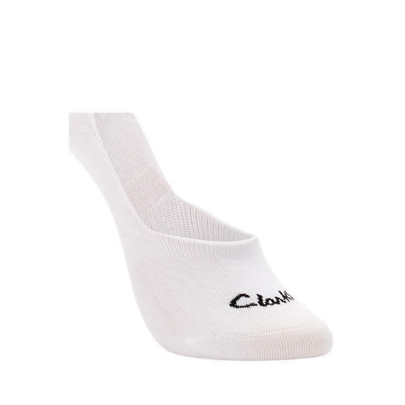 Clarks Socks & Shoecare 3pkSockLiner. - White