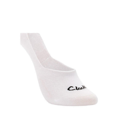 Clarks Socks & Shoecare 3pkSockLiner. - White