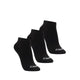 Clarks Socks & Shoecare 3pkSportAnkle. - Black