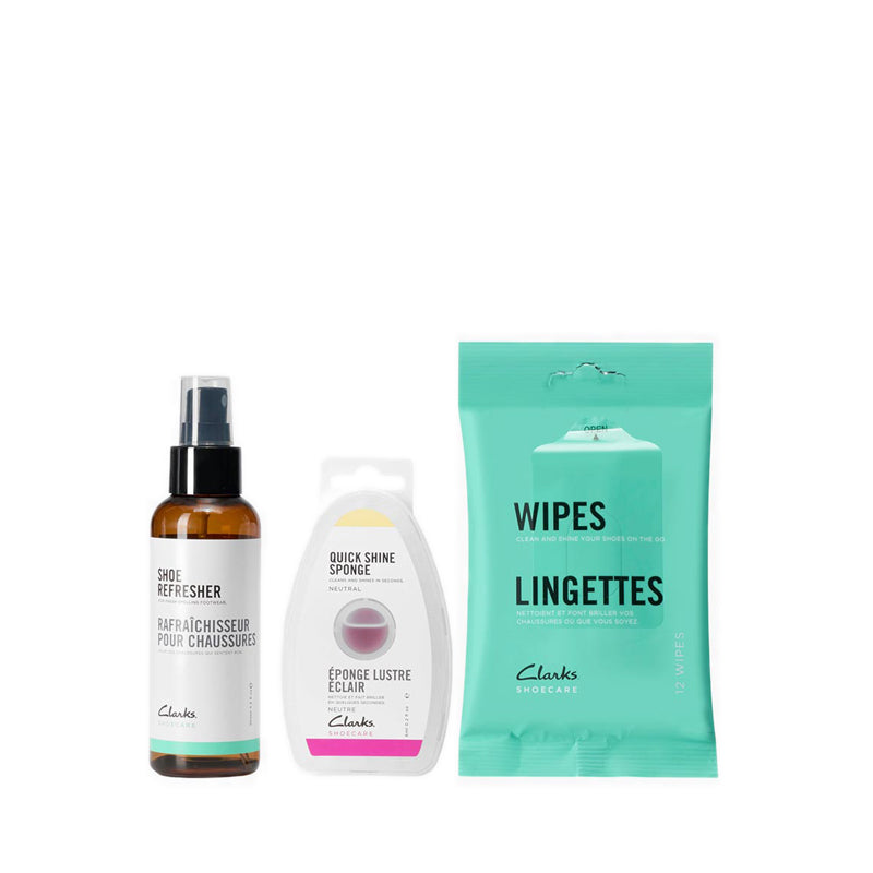 Clarks Socks & Shoecare On the Go Kit - No Color