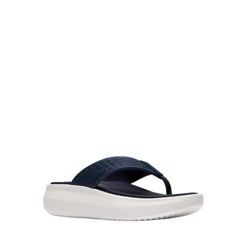 Clarks Womens Solevana Post2 - Navy