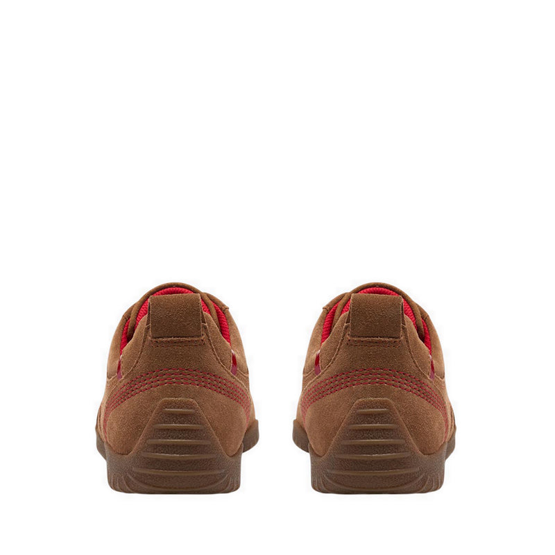 Clarks Womens Meridor Lace - Dark Tan