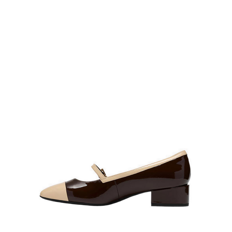 Clarks Womens Crista Strap - Brown Combi