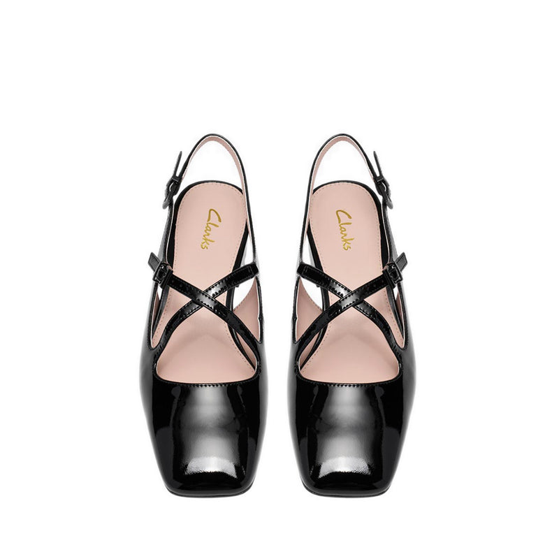 Clarks Womens Crista Edge - Black