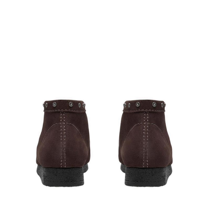 Clarks Mens Wallabee Boot - Brown Interest