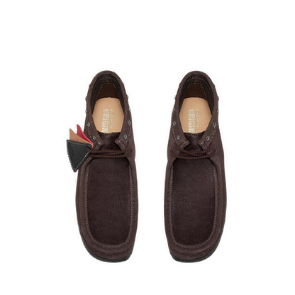 Clarks Mens Wallabee Boot - Brown Interest