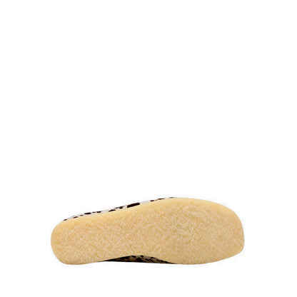 Clarks Mens Wallabee - Brown Cow Print