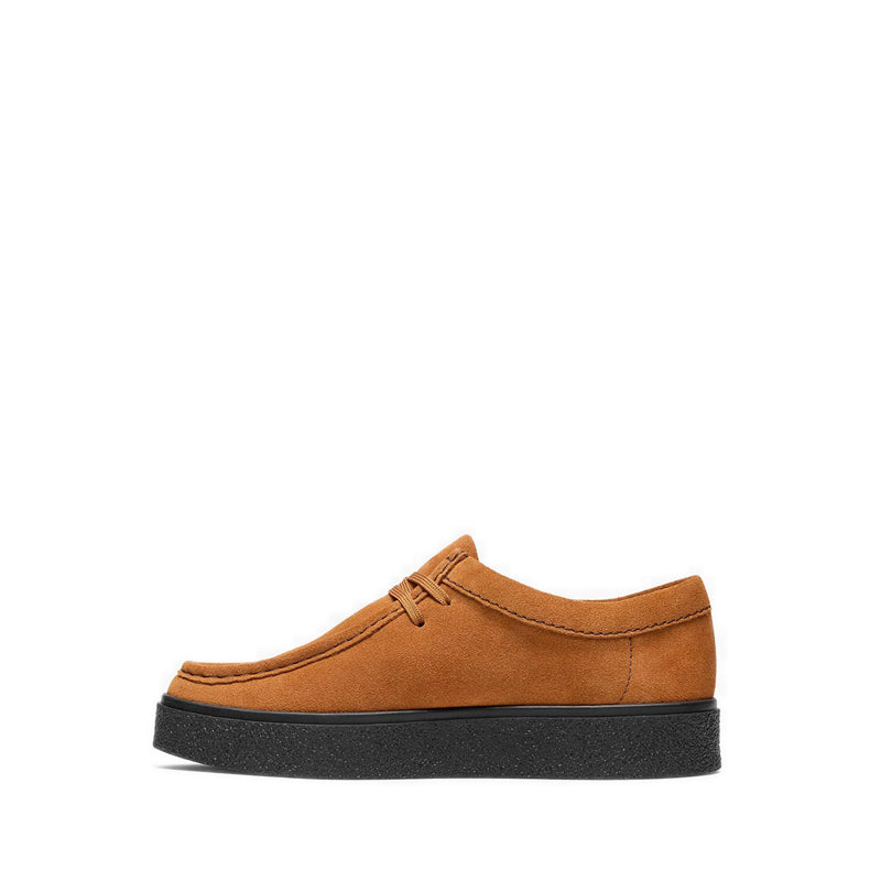 Clarks Mens Boxbee Walla - Ginger Suede