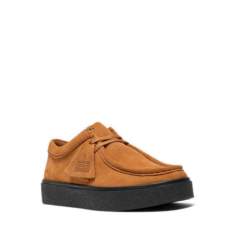 Clarks Mens Boxbee Walla - Ginger Suede